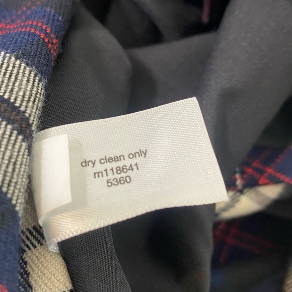 Lane Bryant Plaid Perfect Drape Cropped Blazer Size 18 - Picture 7 of 7